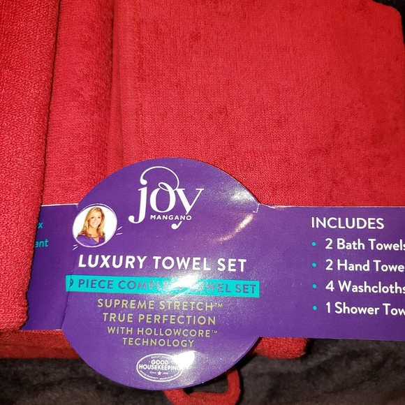 Joy Mangano Bath Joy Mangano Luxury 1 Piece Towel Set Poshmark